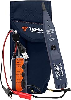 Tempo Communications 811K Digital High Performance Tone Generator and Probe Kit - Professional Wire Tracer Kit (Latest Model)