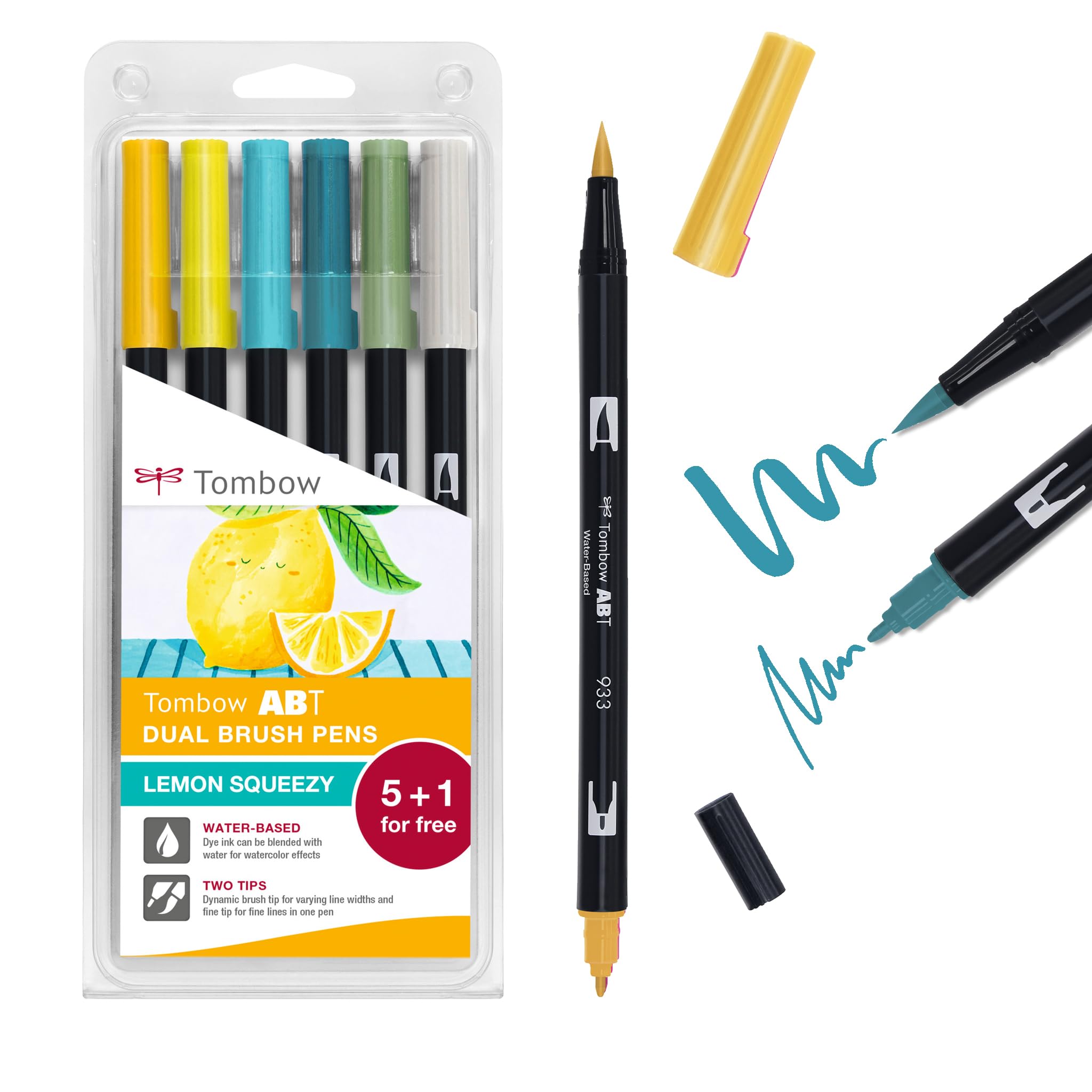 Penna a due punte perfetta per lettering manuale e bu