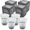Jack Daniels Jack n Coke Frosted Shot Glasses by Cocky Cocktails 4 Pack