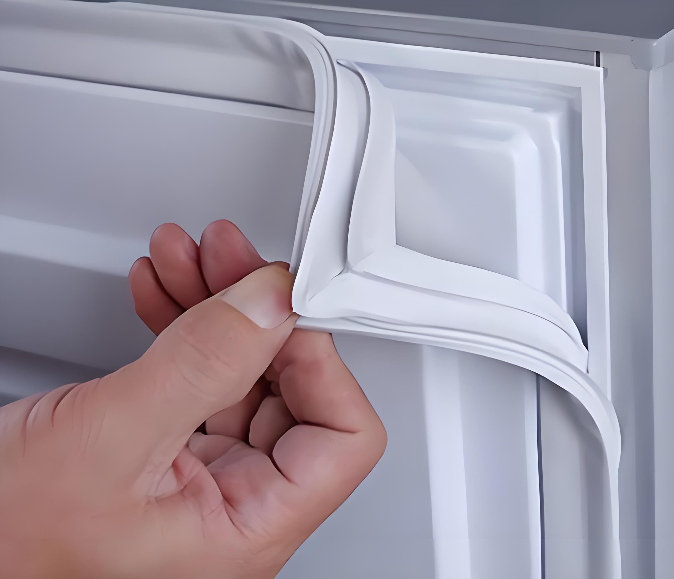 JIEZM Standard Magnetic Door Gasket–Cooler or Freezer Walkin Door Magnetic Seal – Replace your Walk-in Door Gasket- Custom Made to your Size