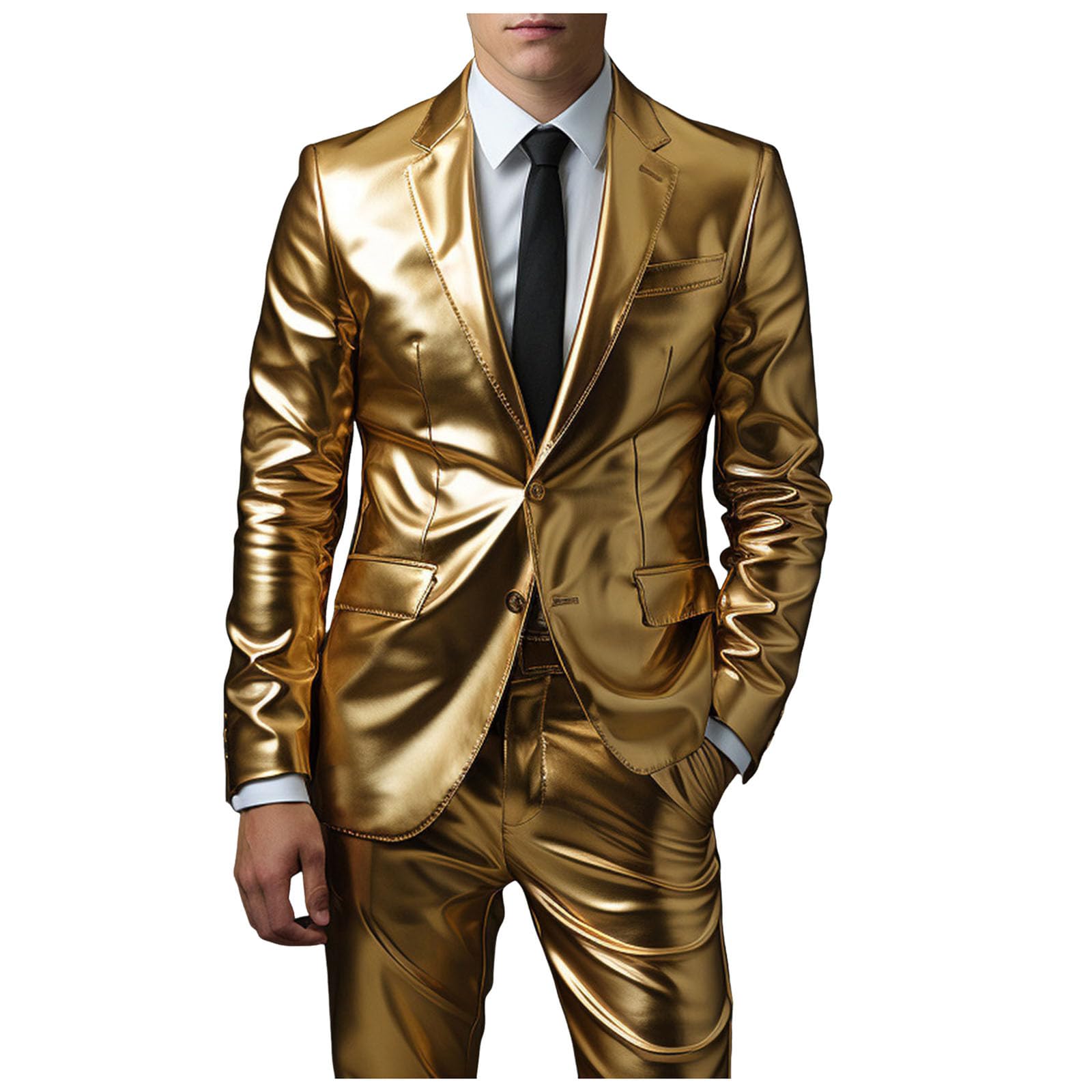 Amazon.co.jp: [HongzyFirm] スーツ メンズ 上下セット ステージ衣装