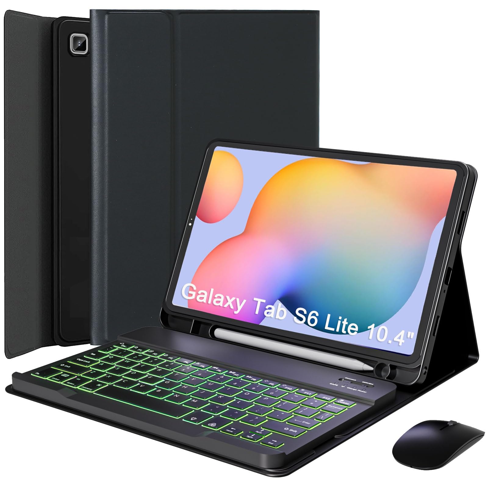 Galaxy Tab S6 Lite ペン・ケース・キーボード付き Amazon.co.jp: Galaxy Tab S6 Lite ワイヤレスキーボード ペン収納付き