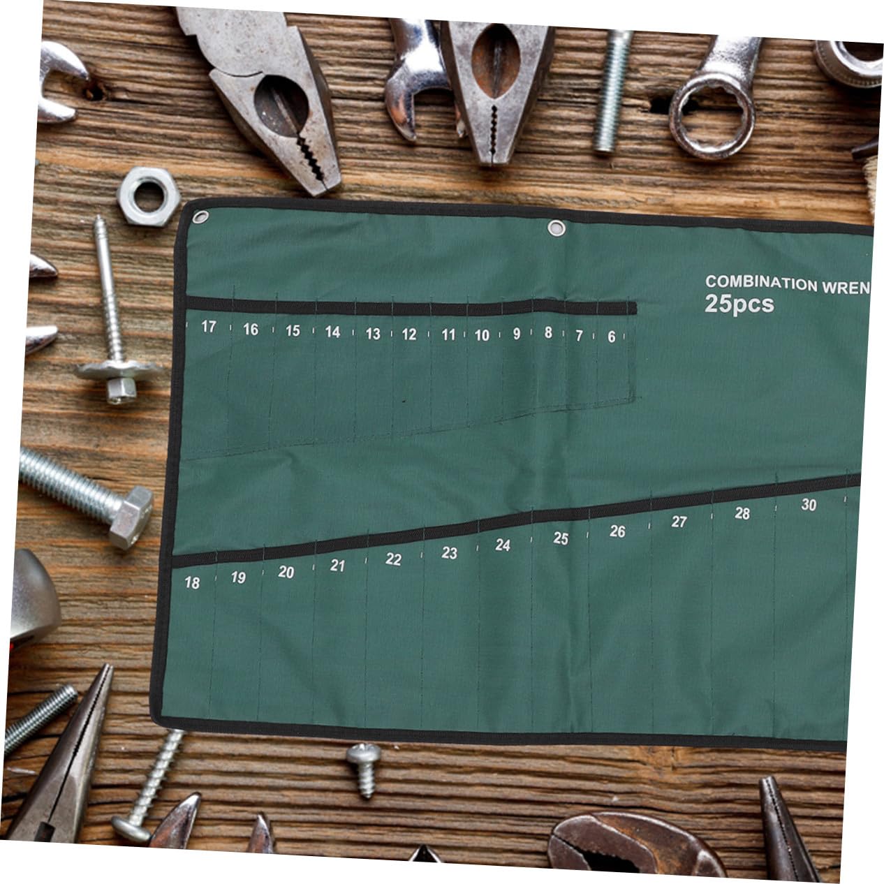 Pochette à Outils Compacte en Tissu Oxford pour Clés, Lot de 2