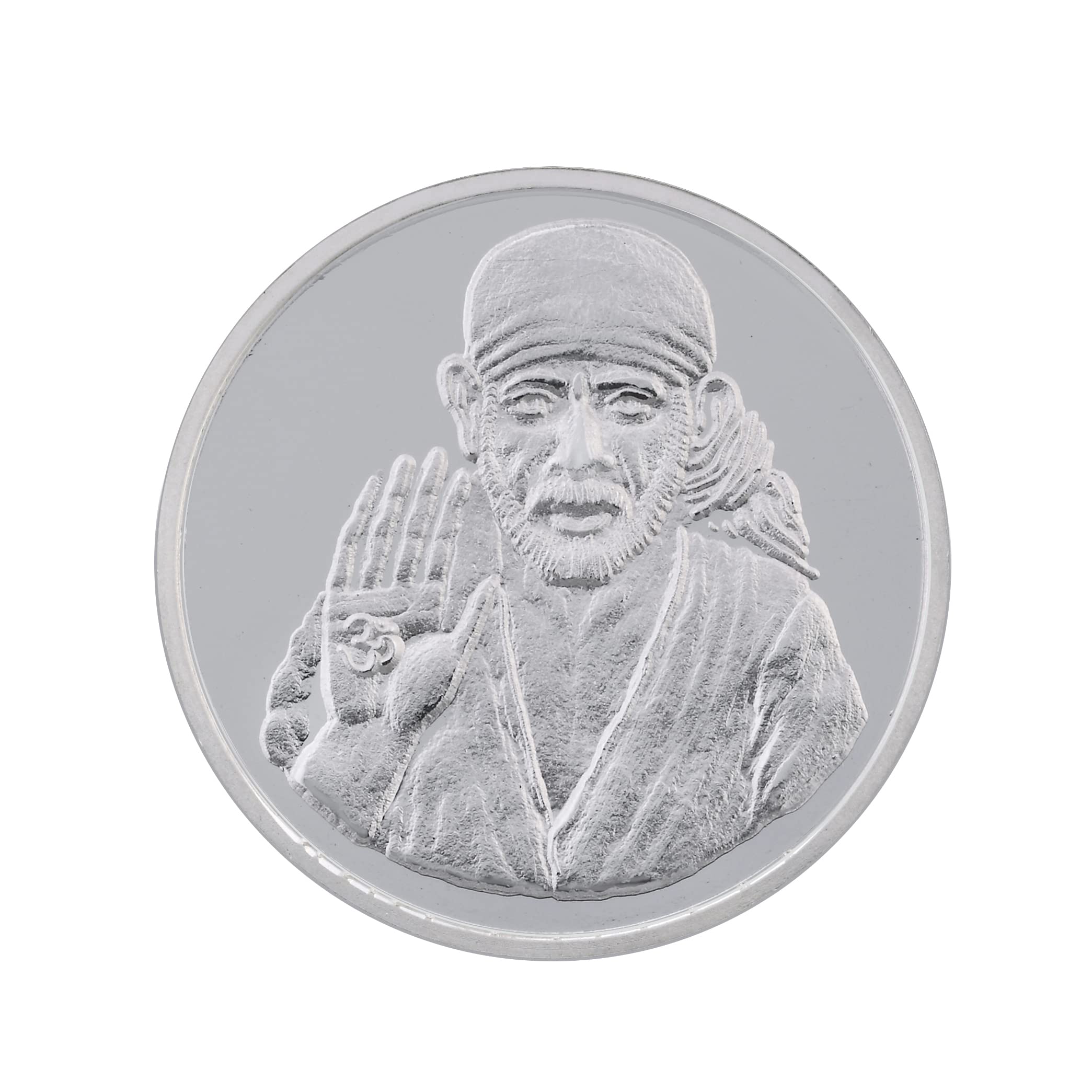 999 Purity Load Sai Baba Silver coin 20 Gram