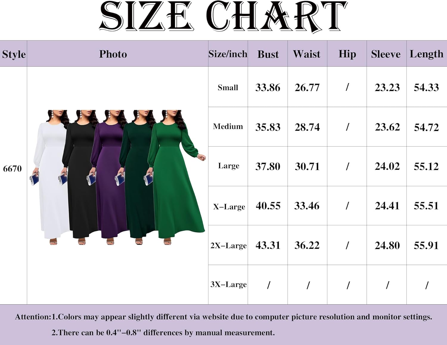 MsavigVice Maxi Dresses for Women Long Sleeve Round Neck Solid Color Casual Loose Long Dress with Pockets - Image 3