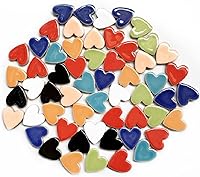 Vista 7 de Azulejos de mosaico de cerámica irregulares de color aleatorio de 1.1 lb, para hacer bricolaje, creativos, para platos de bricolaje, macetas