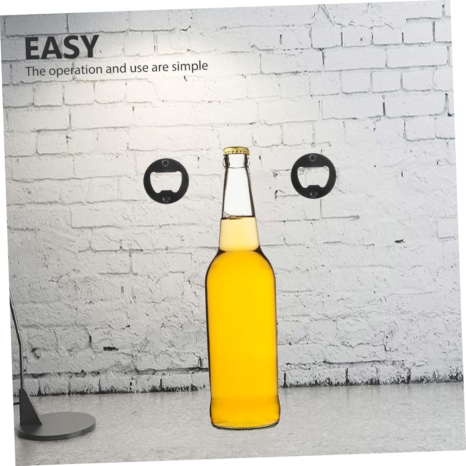 10pcs Round Bottle Opener Jar Lid Remover Bottle Opener Parts Beverage Opener Inserts Bar ls for Home Bar Bottle Opener Jar Opener Men Dad Gifts Materials Beer