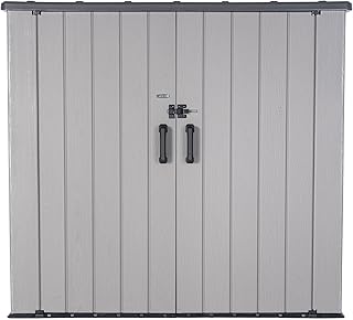 Lifetime Outdoor Utility Storage Shed with Double Wall Steel-Reinforced Construction, 6.3 x 3.6 FT