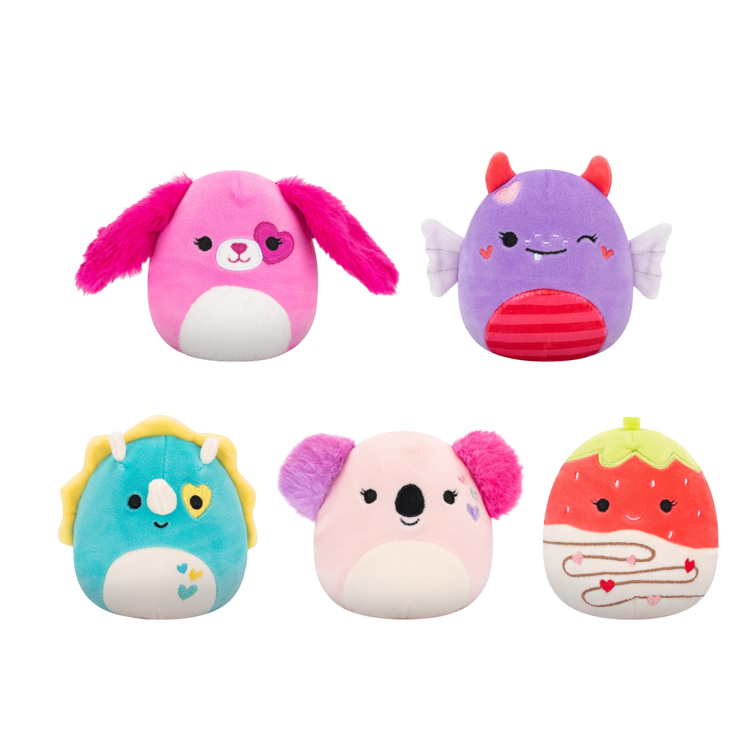 SQUISHMALLOWS Kapsuła Walentynki, pluszak, 10 cm