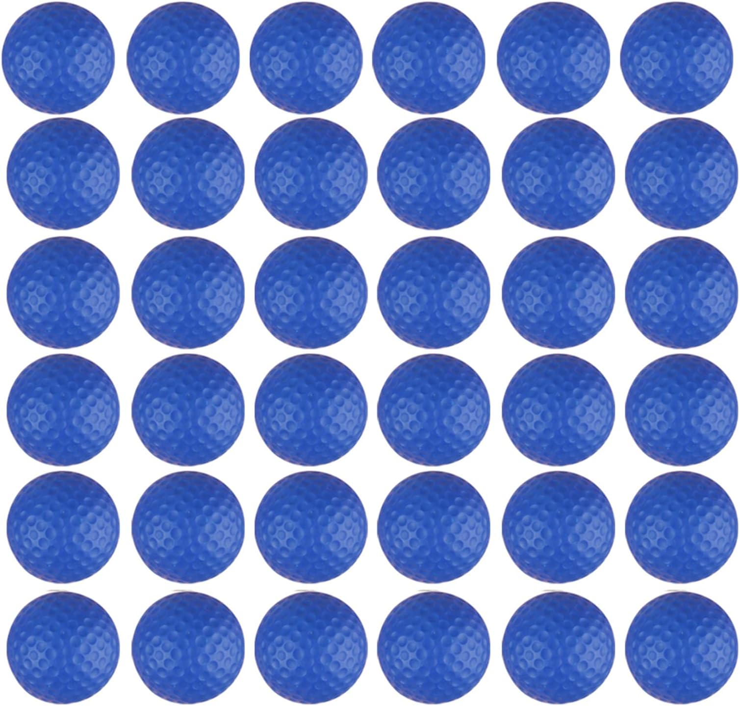 Dsmile 36 Pack Foam Golf Practice Balls Light Soft Elastic Training Multifunction Sport Balls