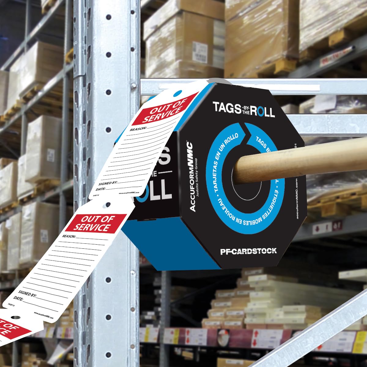 Lockout Tagout Tags - By The Roll -4