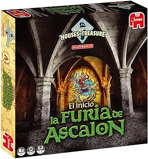 Comprar Jumbo - Escape Quest: el inicio la fúria de Ascalon, Juego de mesa adulto que simula una Experiencia Escape Room y Puzle a partir de 16 años