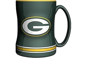 Boelter Brands NFL Sculpted Relief Mug: The Perfect Accessory for Football Enthusiasts
