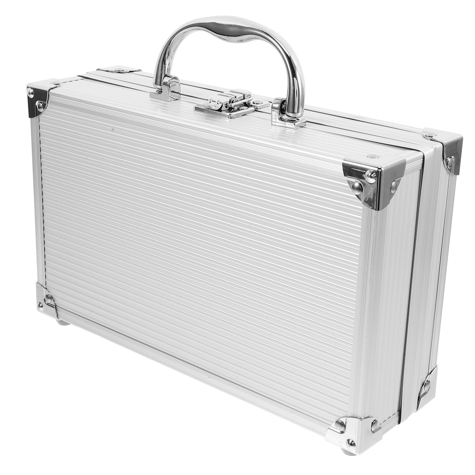 SHINEOFI Valigetta Porta Attrezzi in Lega Di Alluminio Scatola Per Utensili Cassetta Portautensili Leggera e Portatile Custodia Per Attrezzi Design Interno Spazioso