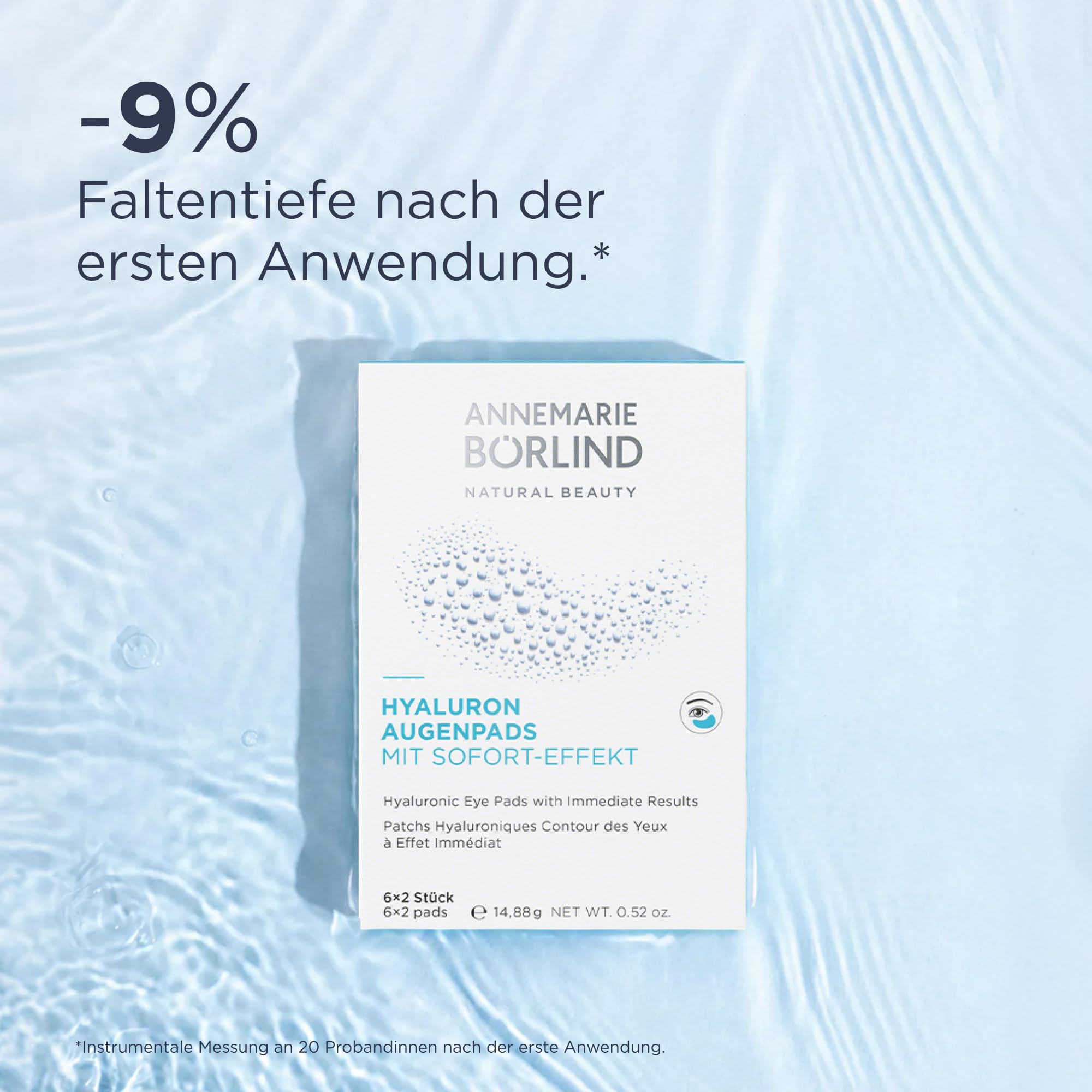 ANNEMARIE BÖRLIND Hyaluron Boost Set Hyaluronshake 50ml + Augenpads 12Stk.
