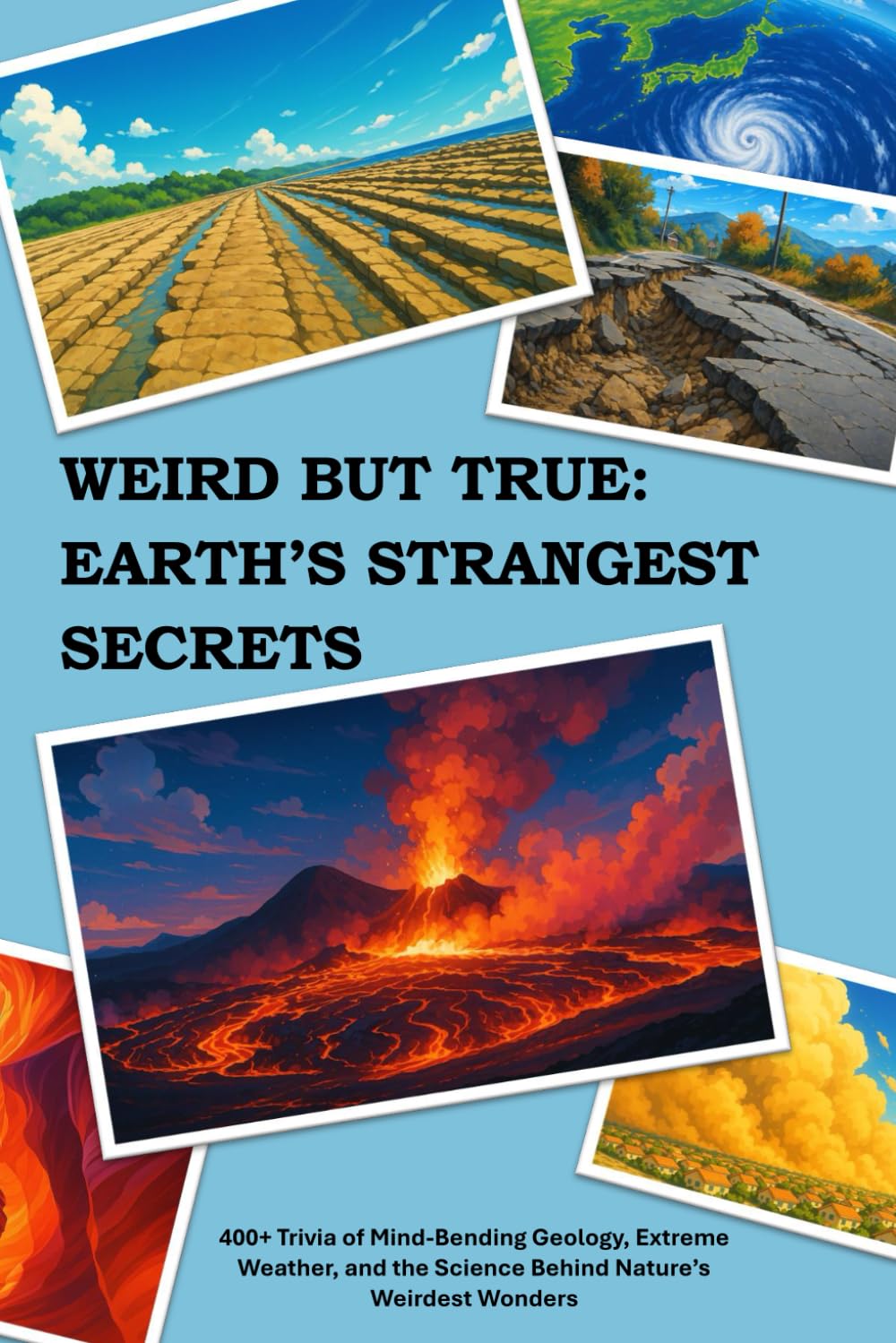 WEIRD BUT TRUE: EARTH’S STRANGEST SECRETS: 400+ Trivia of Mind-Bending Geology, Extreme Weather, and the Science Behind Nature’s Weirdest Wonders (Weird But True: Trivia Book)