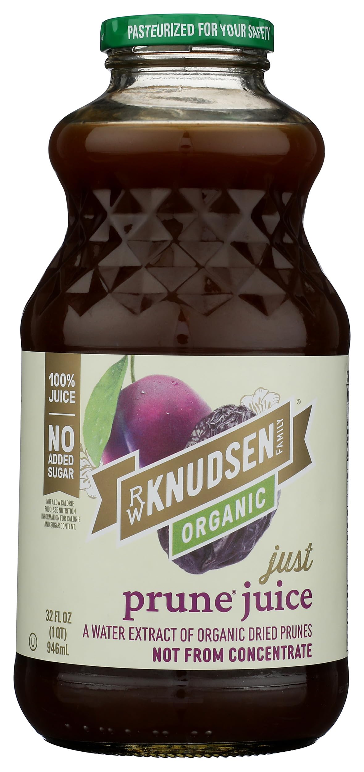 RW KNUDSEN Organic Prune Juice, 32 FZ
