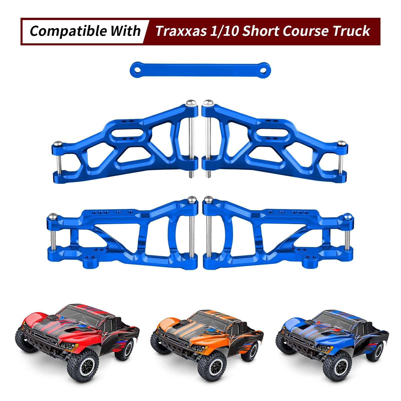 Traxxas Slash 2wd Upgrades 4-Piece Aluminum A-Arm Set For Traxxas