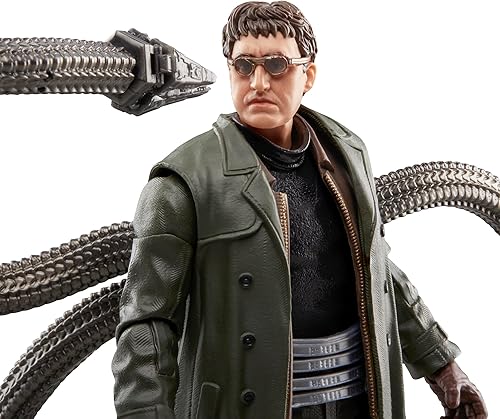 Miniatura 3 de Marvel Legends Series Doc Ock, Spider-Man: No Way Home Collectible, figura de acción de lujo de 6 pulgadas, 4 accesorios, a partir de 4 años