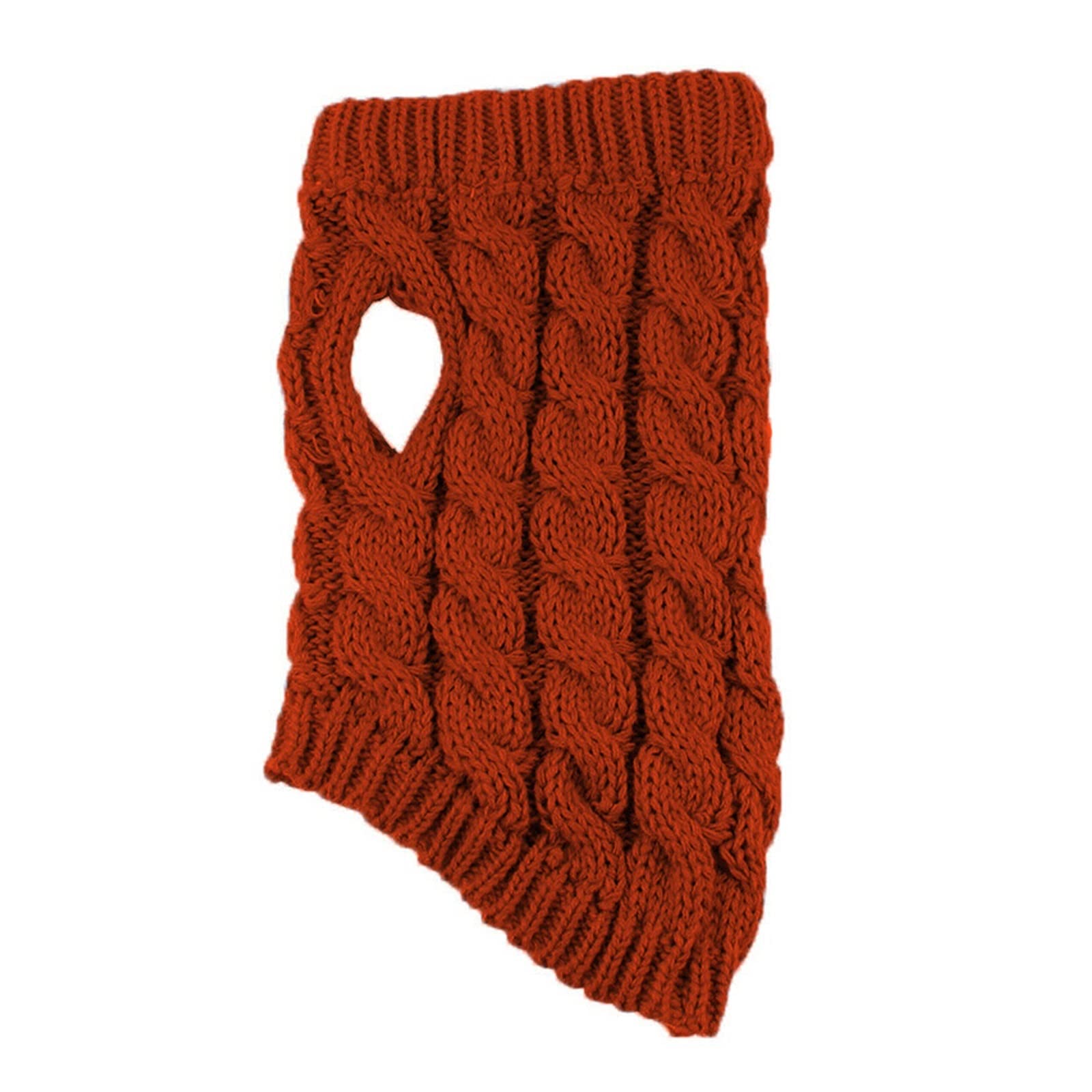 Kikbax 1 pièces Chien vêtements Chaud Pull en Tricot Chiot Tricot col roulé Pull vêtements Chien tricoté Manteau Pet Supplie (Color : 01, Size : XL)