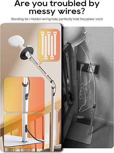 Miniatura 5 de Soporte para monitor de bebé de 81 pulgadas para Nanit Pro y soporte flexible