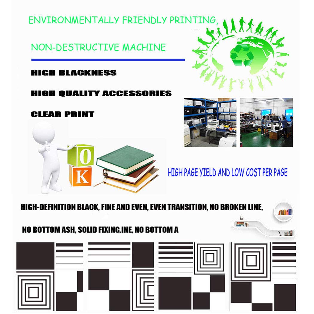 Compatibile Cartucce Di Toner Per XEROX CT351056 Tamburo Per Stampante Laser XEROX DOCUPRINT M228b M228db M228fb M228z M268dw M268z P228db P268b P268d P268dw Supporto Del Tamburo,Nero