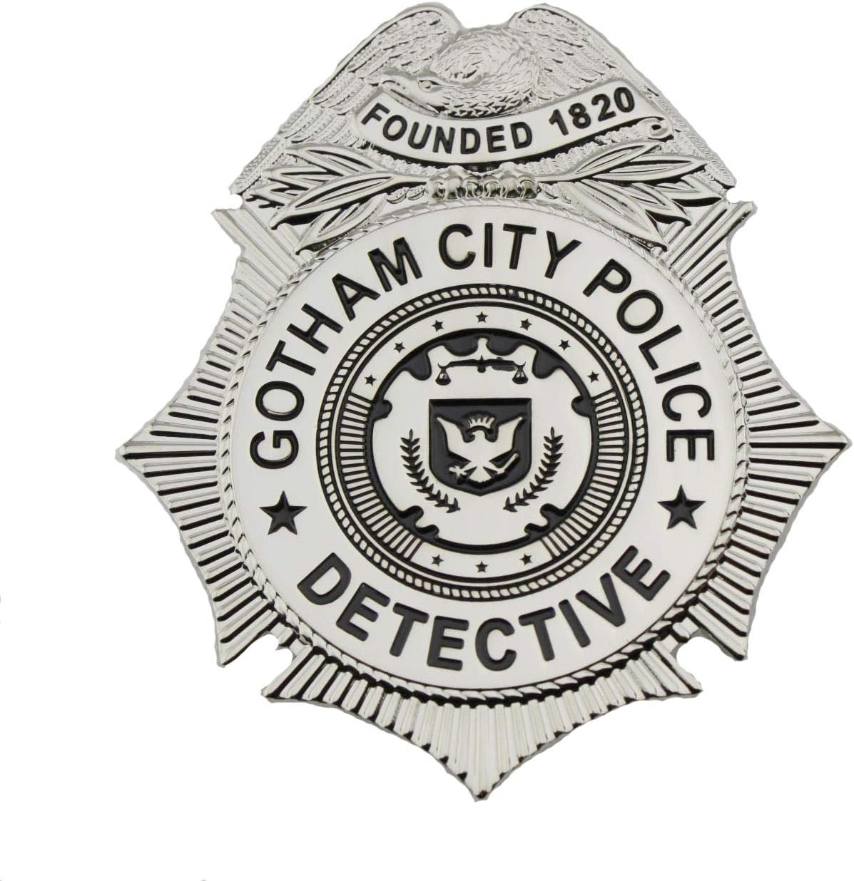 Gotham City Detective TV Series Badge with Leather Holder - Replica