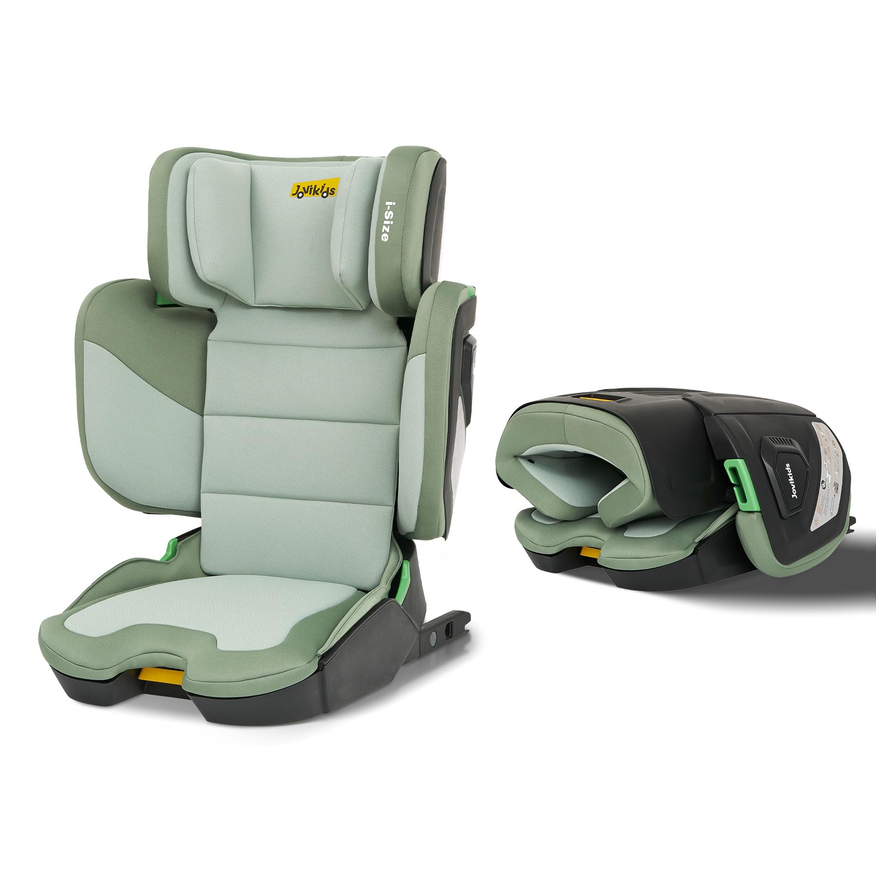 Amazon | Jovikids 折りたたみジュニアシート ISOFIX i-Size R129適合