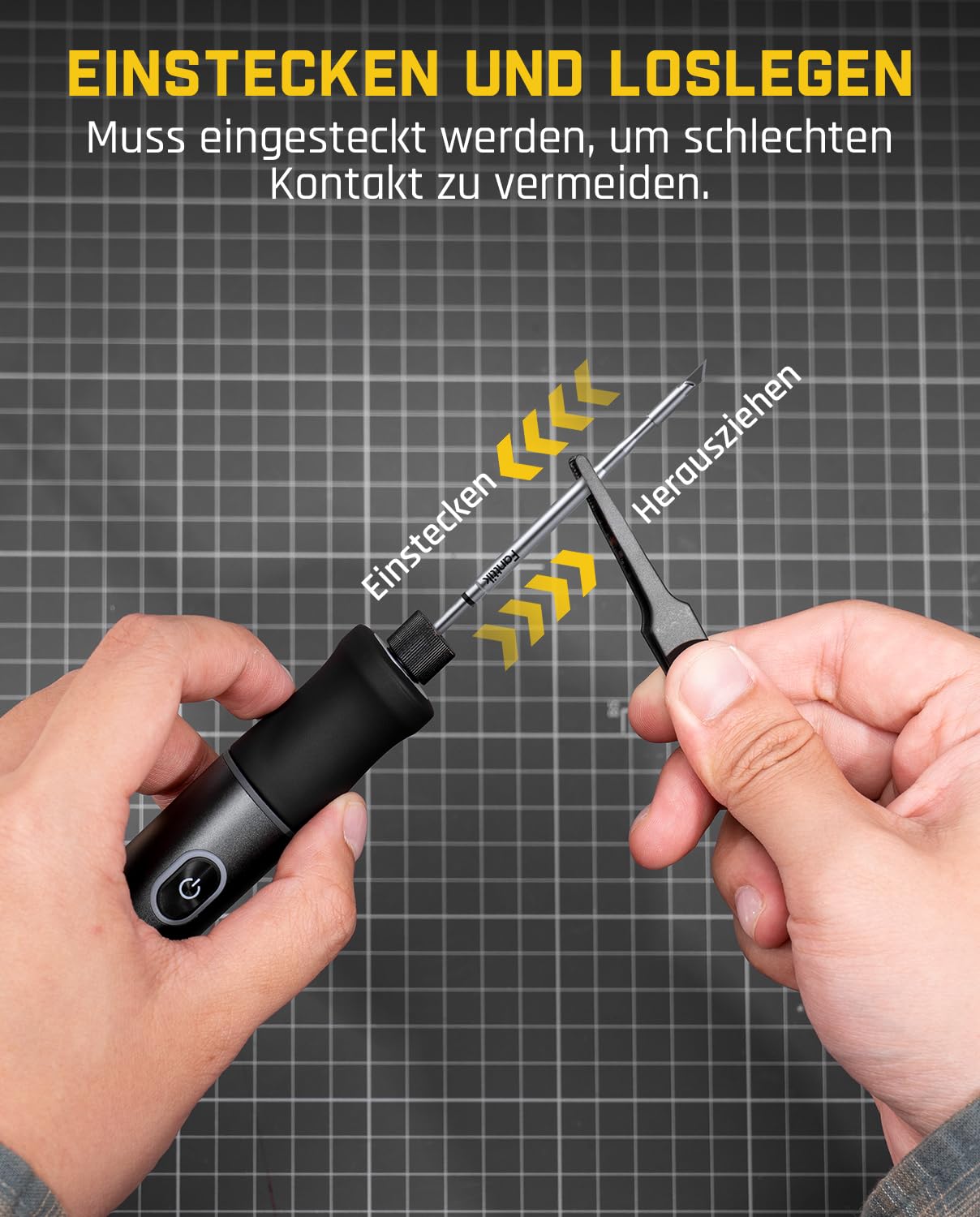 Fanttik C210 Lötspitzen, Ersatzlötspitzen für T1 Max, C210-K/I/IS, Schnellaufheizend, Lötspitzen für Lötkolben, 6 Stück