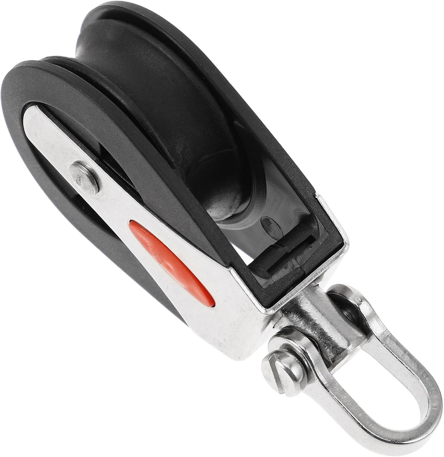 OSALADI Stainless Steel Swivel Pulley for Marine Rope Pulling Hardware