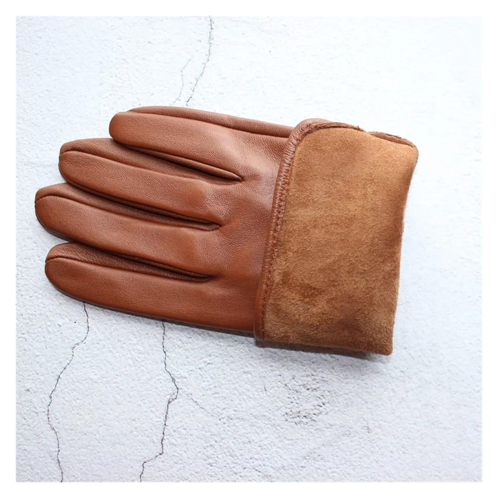 Herren-Lederhandschuhe, ungefüttert, dünn, for Sommer, Outdoor-Sportarten, Autofahren, Reiten, Frühling und Herbst