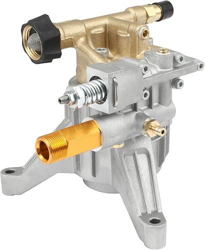OCPTY 7/8" Shaft Vertical Pressure Washer Pump 2200-3000 PSI 2.5 GPM Replacement Power Washer with Brass Pump Head, Compatible with GCV160 GCV190 308653045 308653093 308653052 308653078