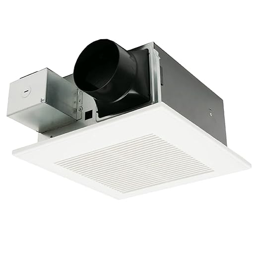 Panasonic FV-0511VF1 WhisperFit DC Retrofit Ventilation Fan, 50, 80 or 110 CFM, Quiet Energy Star Certified Energy-Saving Ceiling Mount Fan, Residential Remodel, UL Listed for Tub or Shower Enclosure when GFCI Protected