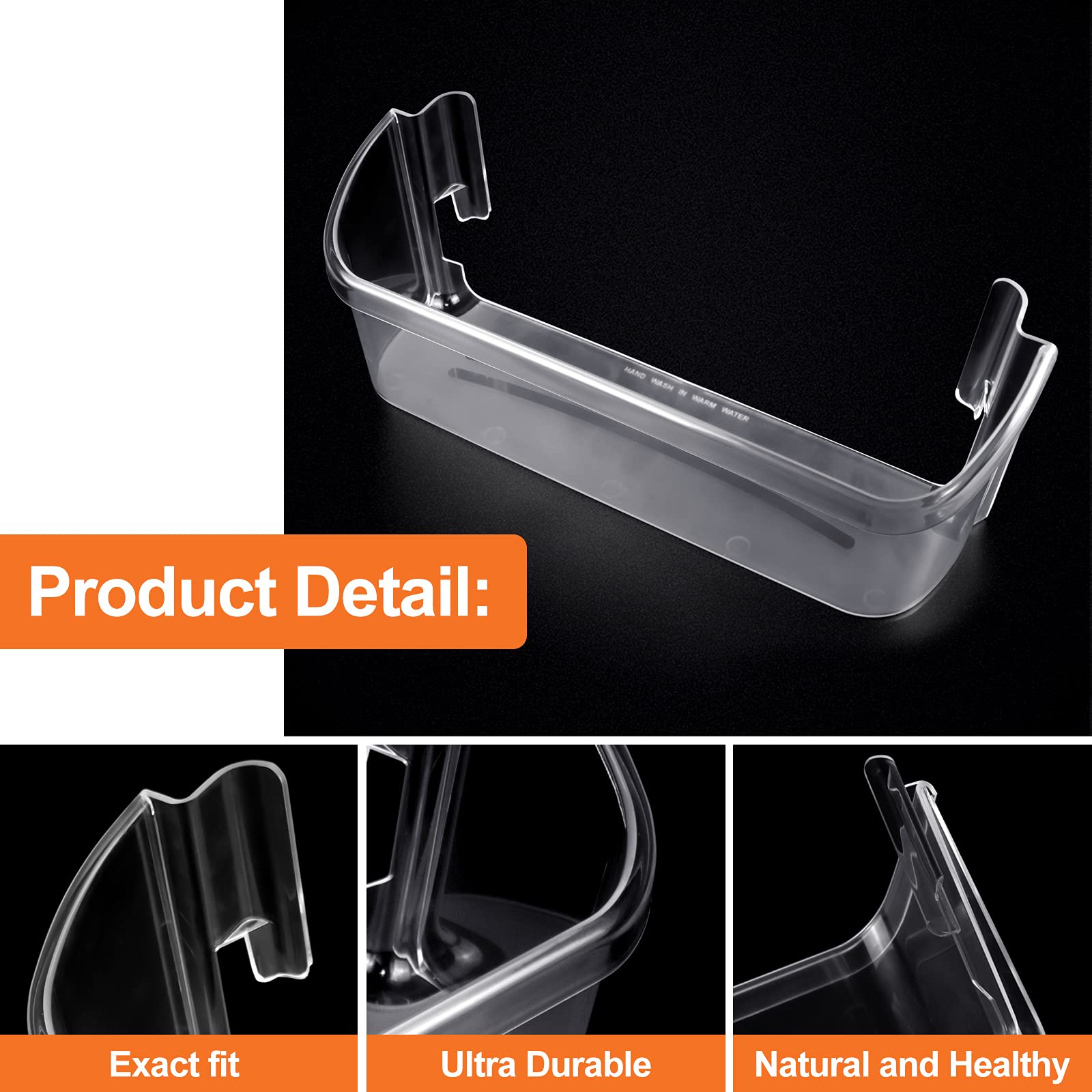 OCTOPUS Refrigerator Bottom Clear Door Bin Shelf Bucket – 240323002 / AP2115742