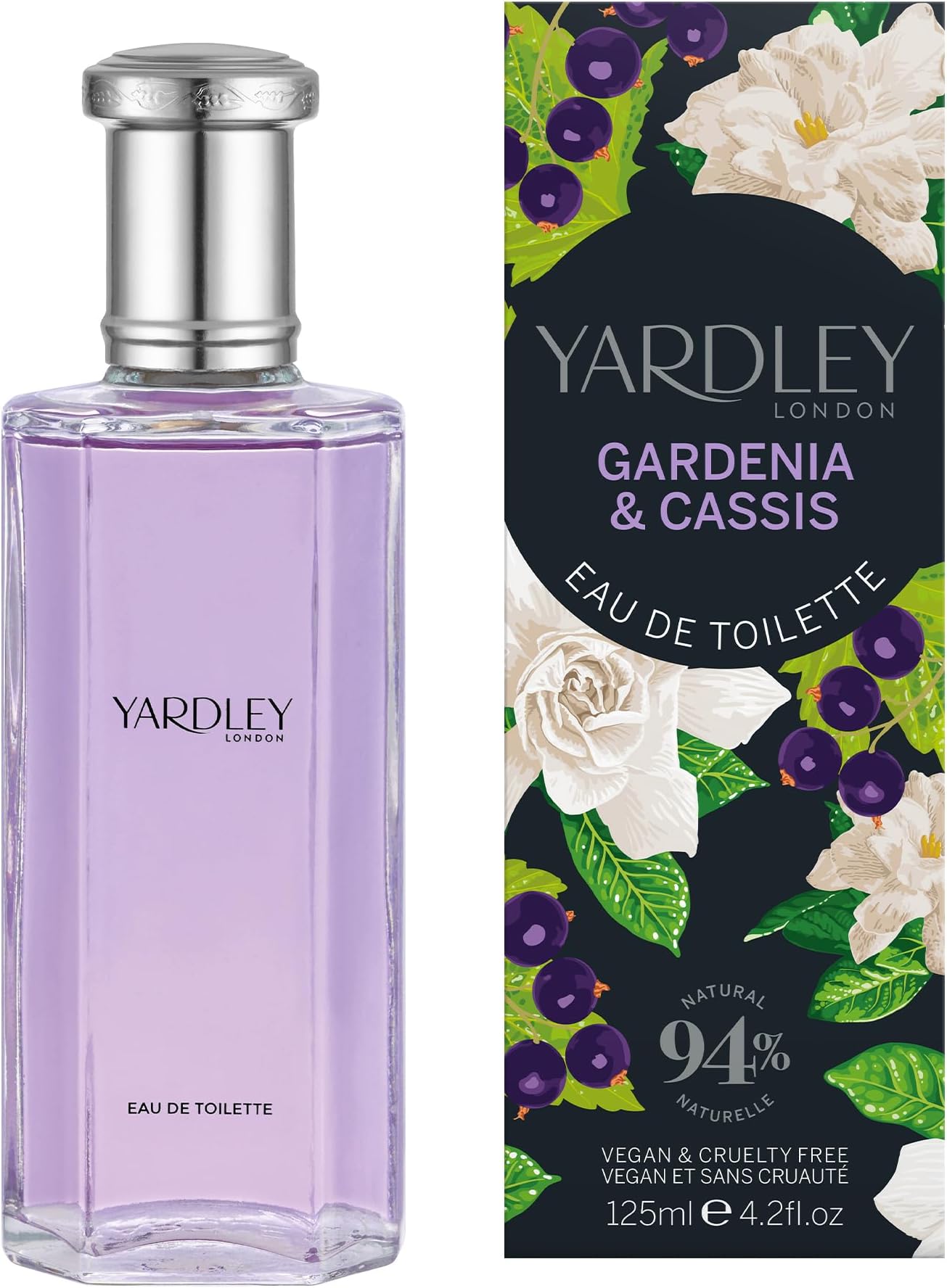 Yardley London Gardenia & Cassis EDT 125ml - Perfume for Women