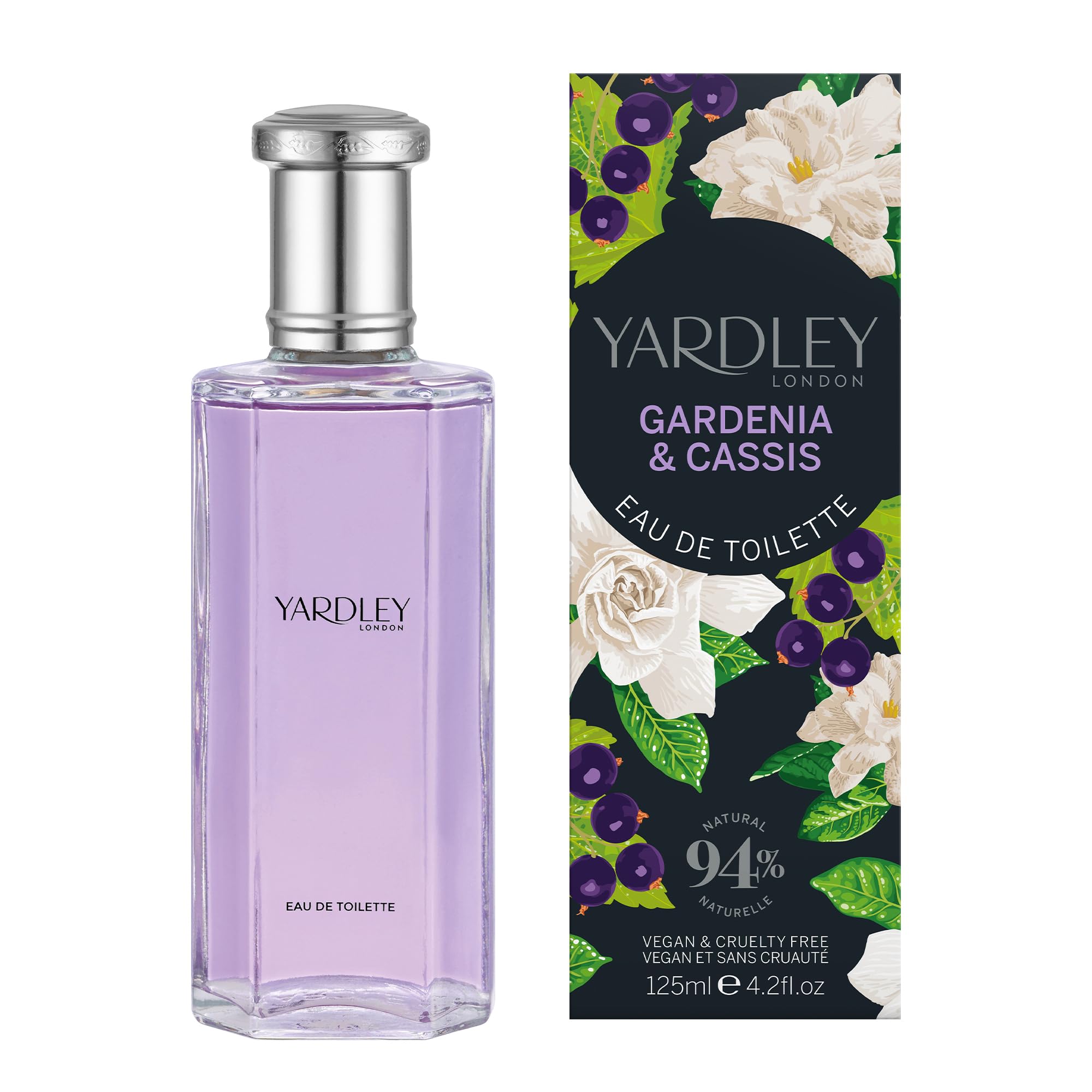 Yardley London Gardenia & Cassis EDT 125ml - Perfume for Women