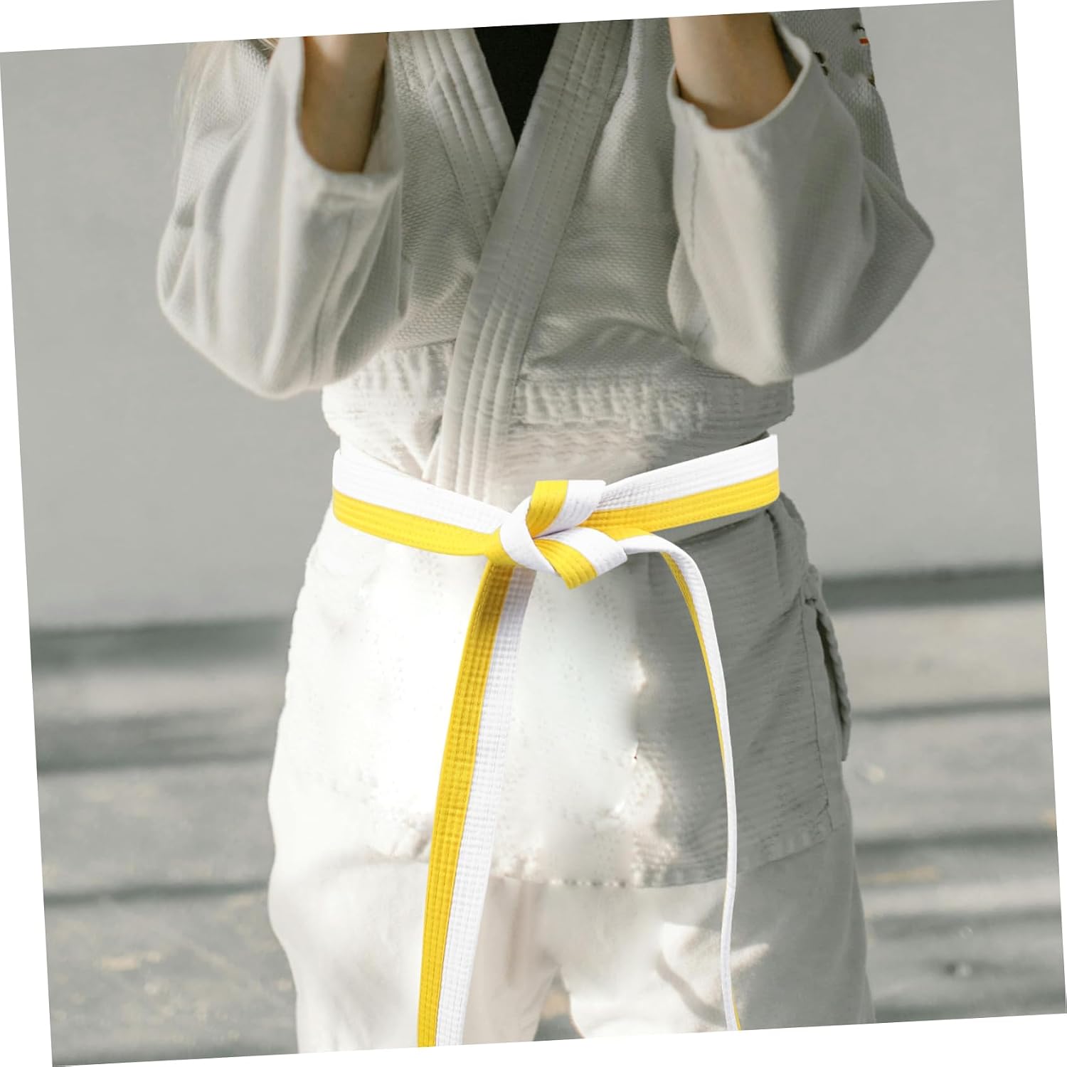 Milisten Taekwondo Belt for Training Sturdy Karate Waistband Multi-Color Martial Arts Uniform Belt for Practicing and Competitions