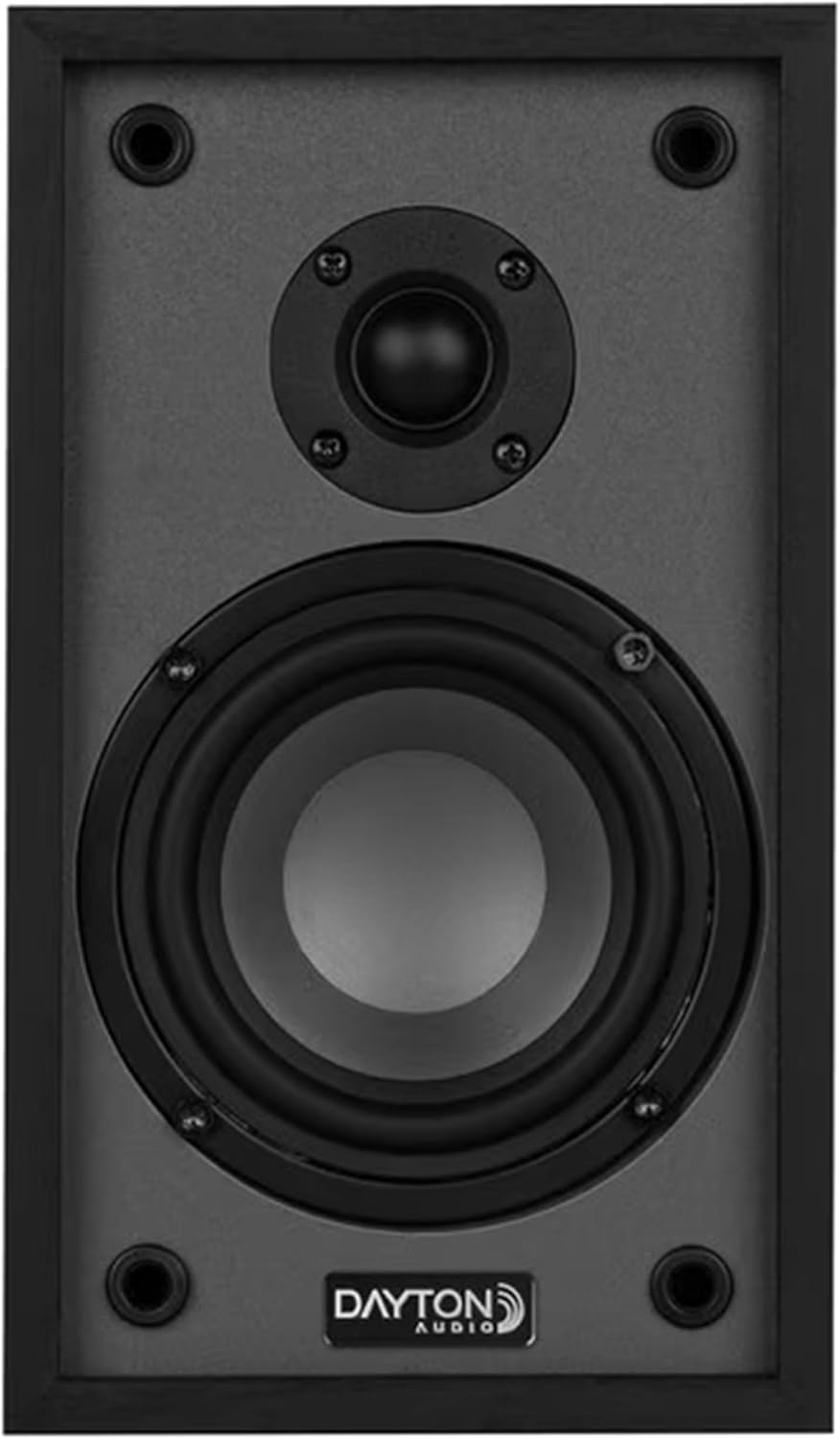 Dayton Audio Classic B40 Bookshelf Speaker Pair 60W Max 6 Ohm 4 Inch Woofer 1 Inch Silk Dome Tweeter Passive 2-Way Hi-Fi Speakers for Music TV PC and Home Theater Black image 3