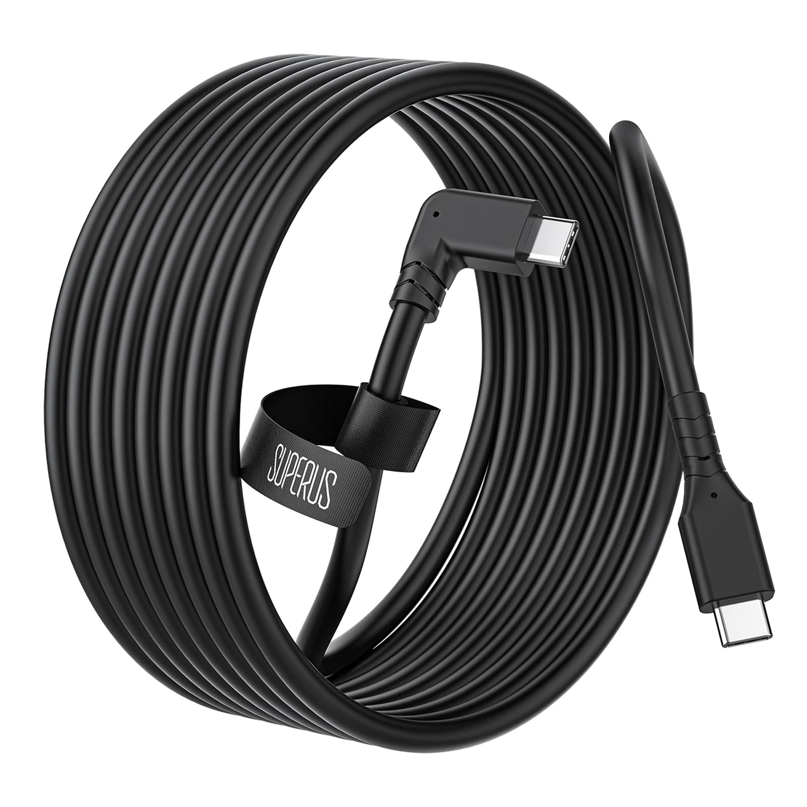 SUPERUS Link Cable 10 FT Compatible with Oculus/Meta Quest 3/2/1 - USB C to USB C Charger Cable, High Speed Data Transfer & Charging Cord, Accessories