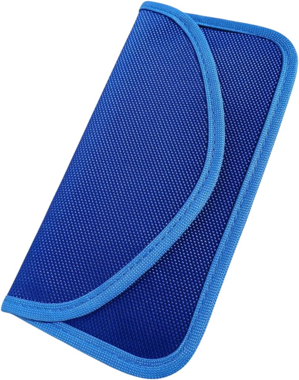 Wax Wane Faraday EMF Blocking Phone Case – RFID Signal Shielding Pouch with Silver Weave Lining – Portable Anti-Tracking, Anti-Hacking Protection – Travel Sleeve for Cell Phones (Brown)