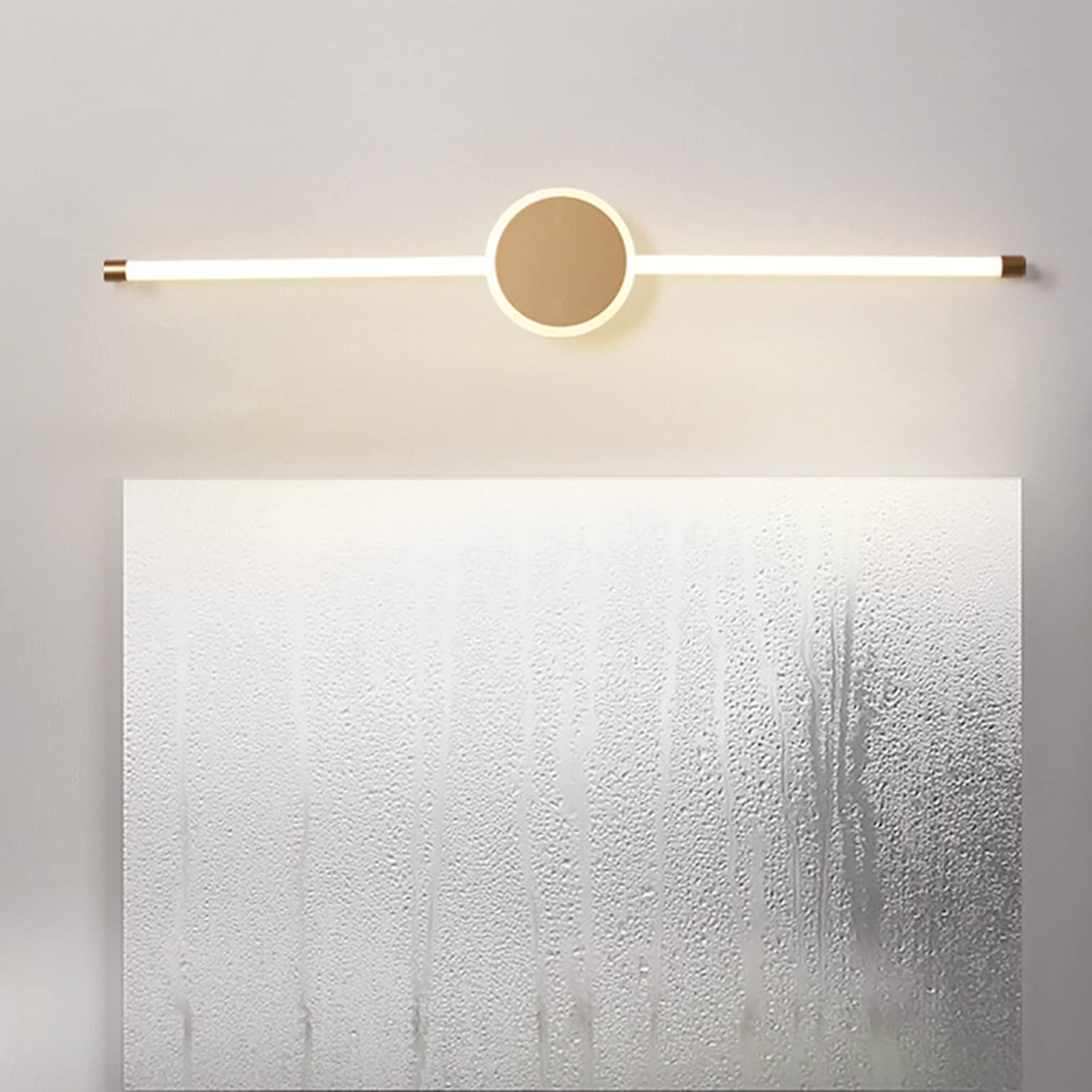 KKXXYQFC Illuminazione di cortesia Luci Anteriori a Specchio a LED Creative Vanity per Il Bagno Impermeabile Anti-Fog Toeletta per la casa Trucco Lampada a Risparmio energetico Luci da Bagno
