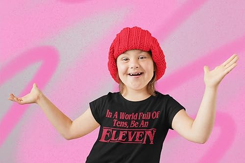 Vista 2 de Expression Tees in A World Full of Tens, Be an Eleven Racerback - Camiseta sin mangas para mujer