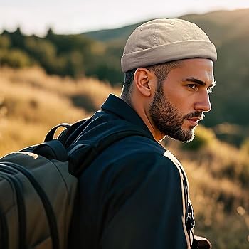 Berretto In Cotone Docker - Cappello Beanie Uomo Morbido E Traspirante