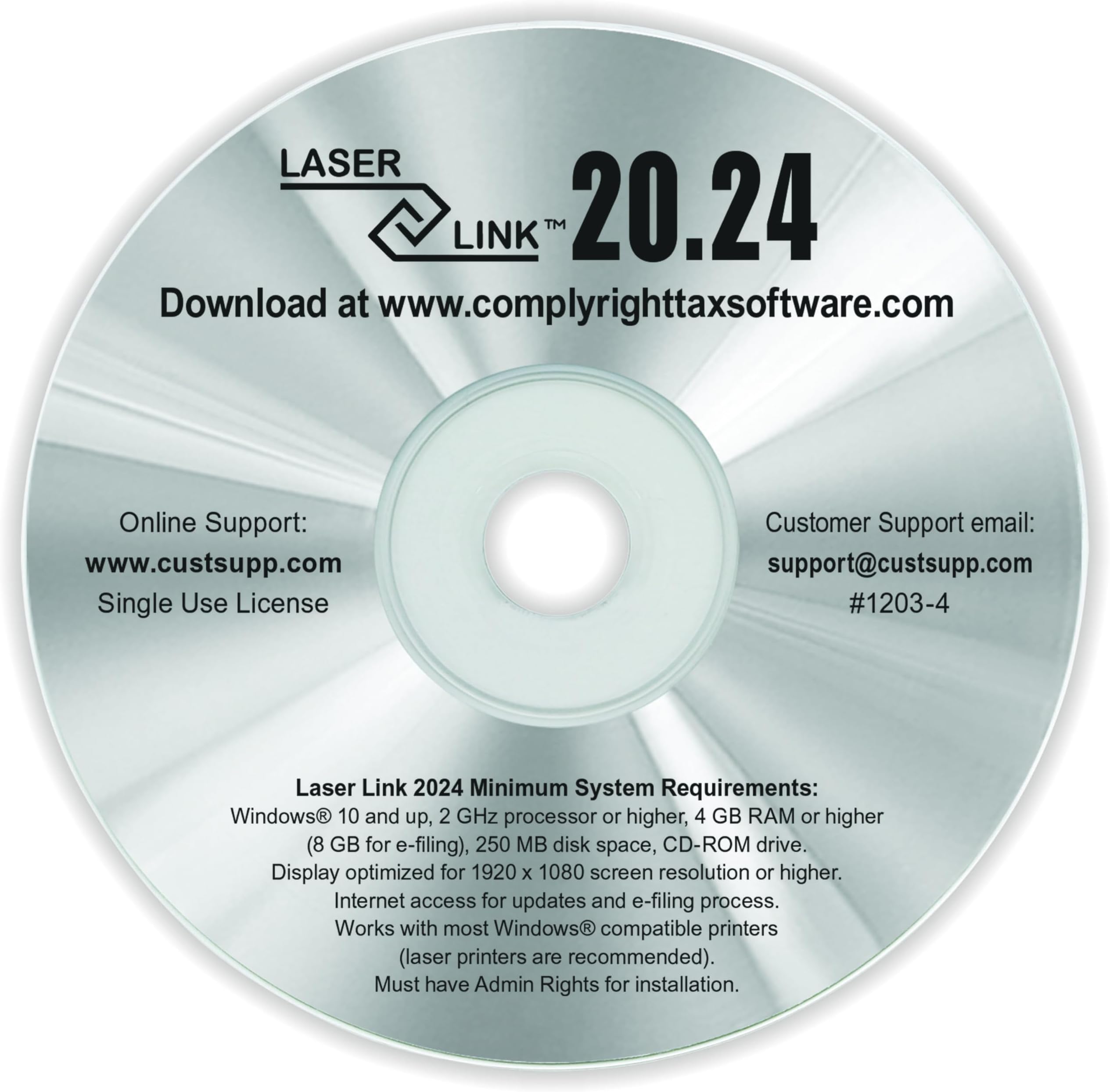 Software Cd Rom TaxRight 2024 CD-ROM Small Business Forms TaxRight 2024 Tax Software ...