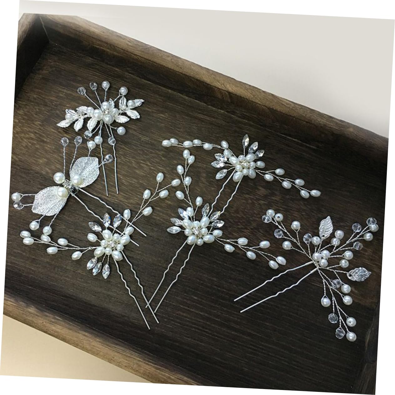 Amosfun 18stücke Teiliges U-förmige Haarnadeln Mit Perlen Und Kristallen Haarschmuck Für Braut Und Damen Elegantes Haar-accessoire Für Hochzeiten Und Besondere Anlässe Silber