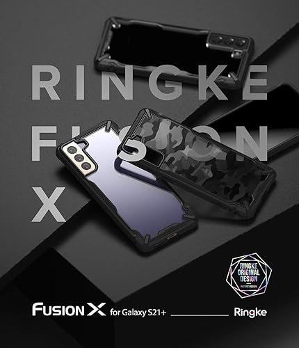 Miniatura 9 de Ringke Fusion-X - Funda compatible con Samsung Galaxy S21 Plus, a prueba de golpes, de grado mil, resistente, funda protectora para teléfono, color