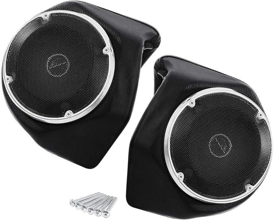 TCMT King Motorcycle Trunk Box Backrest Top Luggage Rack Speakers Mount Rack Fit For Harley 2014-2025 Touring CVO Road King Road Glide Street Glide Electra Glide Pack