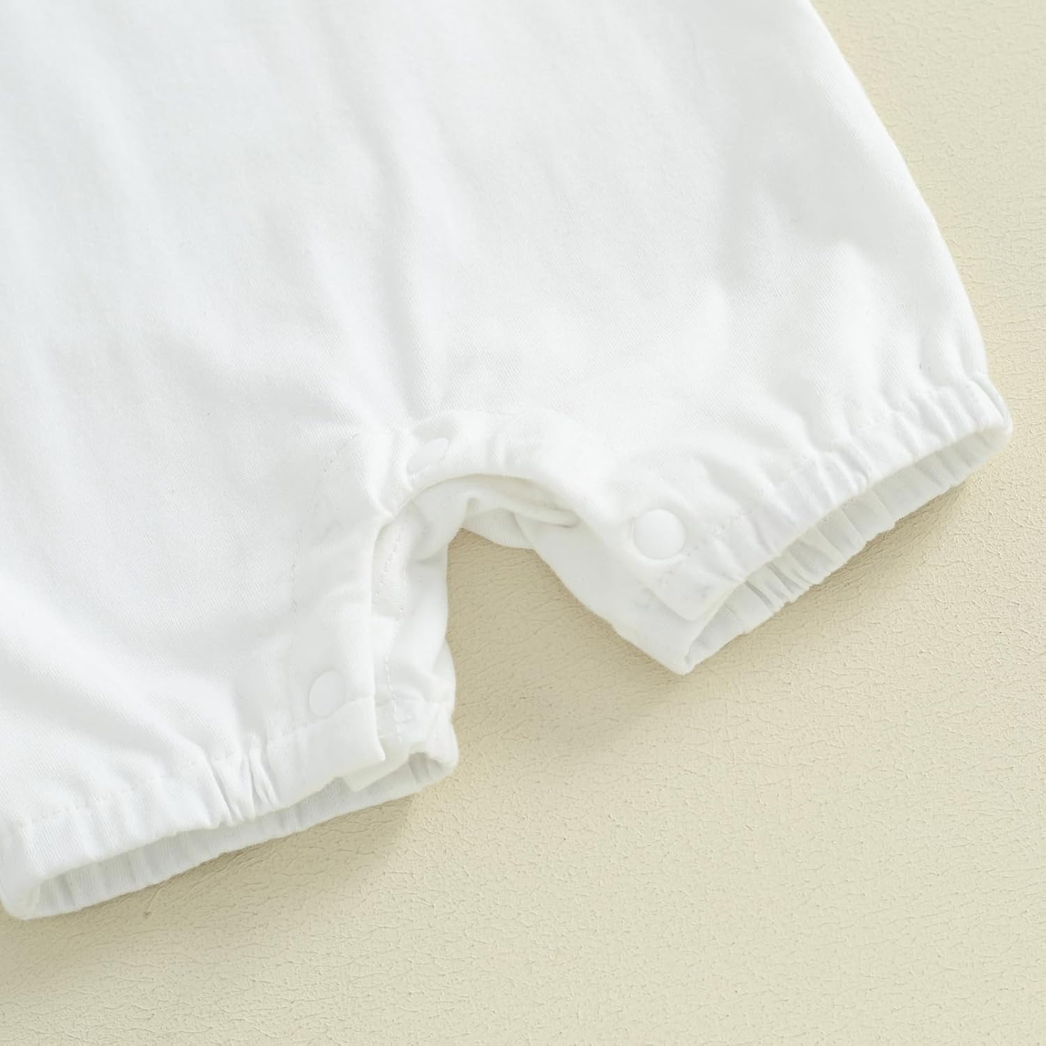 Newborn Infant Baby Girl Basic Ruffle Romper Bodysuit Jumpsuit Casual Clothes Summer One Piece Solid Outfit - Image 6