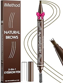 iMethod Microblading Eyebrow Pencil - Eyebrow Pencil 2-in-1 with Two Ends for Women…