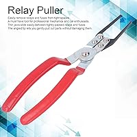 Vista 6 de Universal eléctrico relé extractor de alicates herramienta relevador desmontaje abrazadera máxima abierta 3.937 in